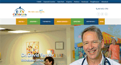 Desktop Screenshot of childrensmedgroup.com