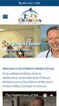 Mobile Screenshot of childrensmedgroup.com