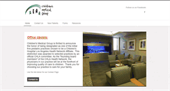 Desktop Screenshot of childrensmedgroup.org